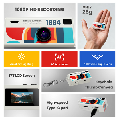 SnapKey™ Pocket Camera